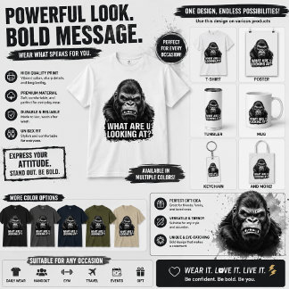 Was Sie Lustig Ansehen Zitat-Shirt T-Shirt