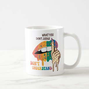 Was Sie nicht beurteilen, verstehen Sie nicht - LG Kaffeetasse