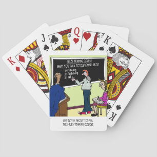 Was Sie nicht mit Kunden über Spielkarten