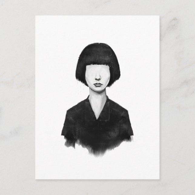 Was Sie sehen ist, was Sie bekommen Postkarte (Vorderseite)