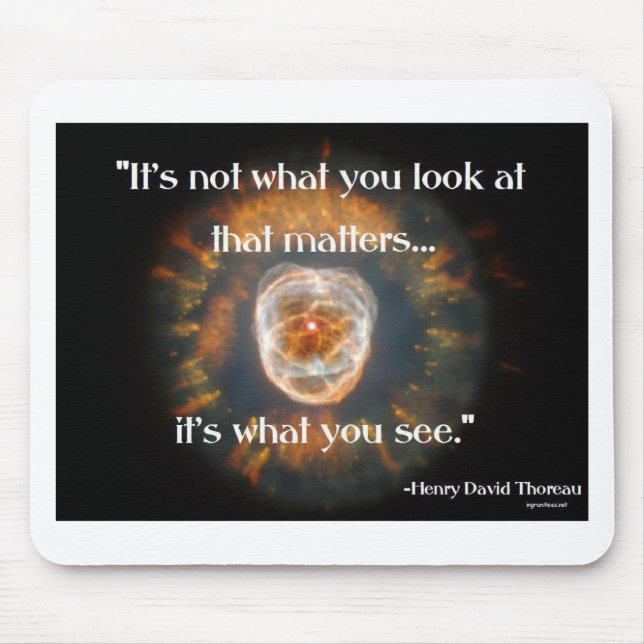 Was Sie sehen Mousepad (Vorne)