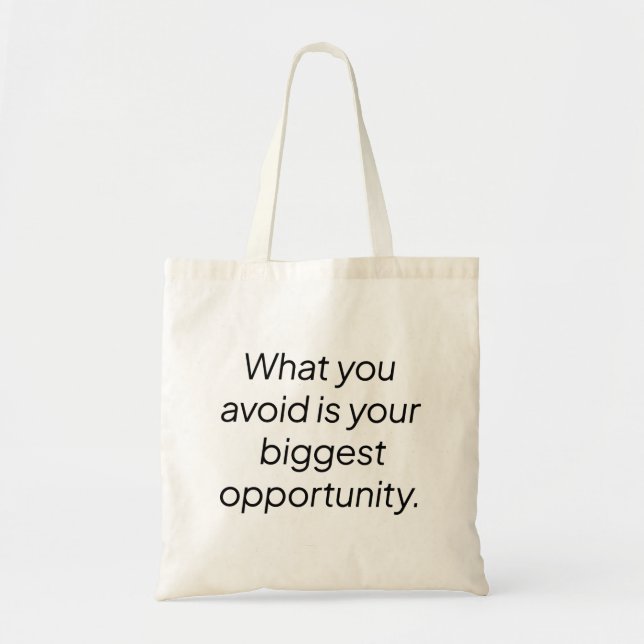 Was Sie vermeiden Tote Bag Tragetasche (Vorne)