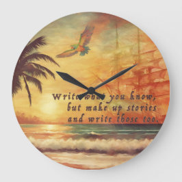 Was Sie wissen - Große Wanduhr