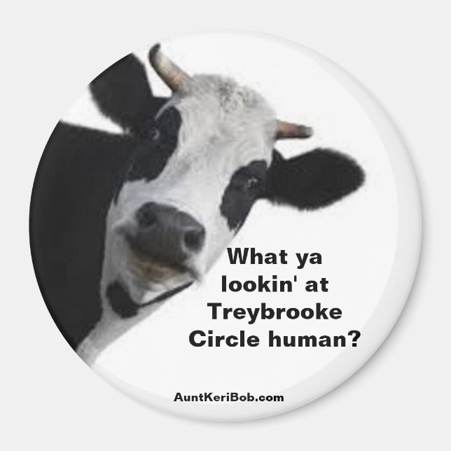 Was siehst du an Treybrooke Circle human? Magnet (Vorne)
