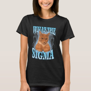 Was Sigma Meme Cat T-Shirt
