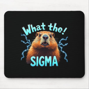 Was Sigma Meme Vintage Woodchuck Für Ground-hog L Mousepad