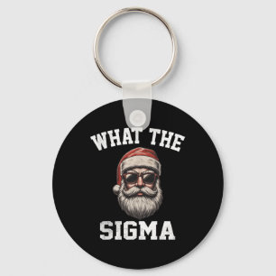 Was Sigma Santa Funny Christmas Meme Xmas Riz Schlüsselanhänger