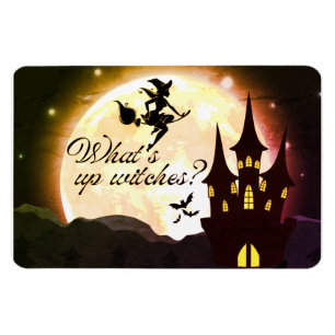 Was sind Hexen? 4"x6"-Magnet (gelb) Magnet