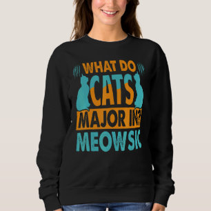 Was sind Katzen wichtig bei der Anwendung von Meow Sweatshirt