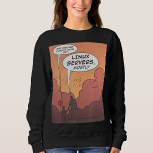 Was sind Wolken, die hauptsächlich aus dem Linux-S Sweatshirt