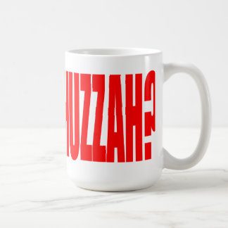 Was soll das Huzzah? Tasse