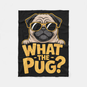 Was soll der Pug für Kinder Jungen Lustiger Hunde Fleecedecke