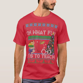 Was Spaß es macht, hässlichen Weihnachtskraut beiz T-Shirt