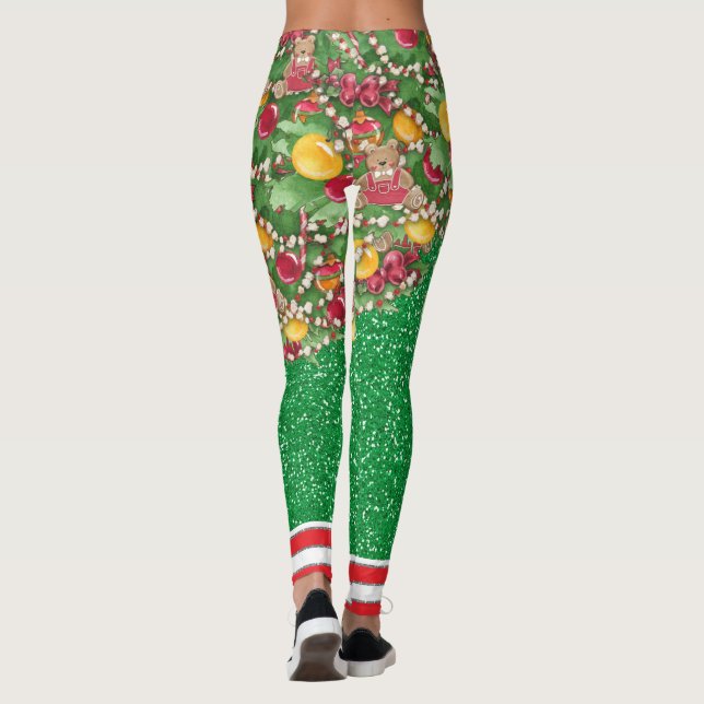 Was Spaß macht es, ein Weihnachtsbaum zu sein? Leggings (Rückseite)