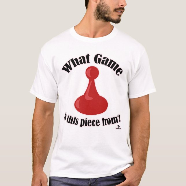 Was Spiel ist dieses Stück von Fun Slogan T-Shirt (Vorderseite)