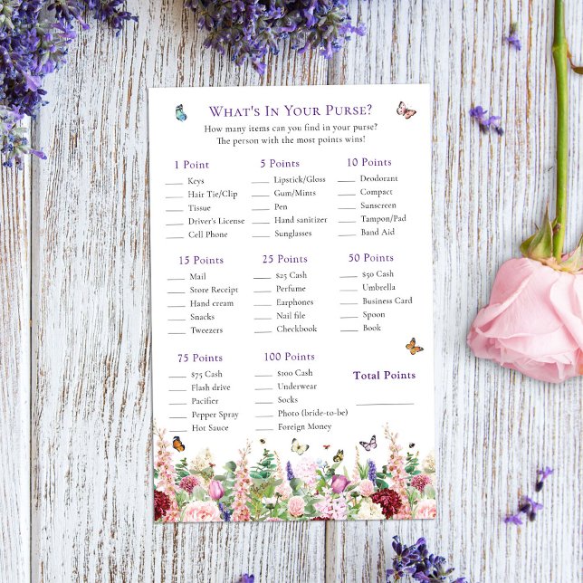 Was steckt in deinem Brautparty "Butterfly"? (Von Creator hochgeladen)