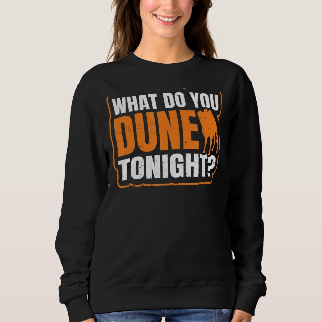 Was tun Sie heute Abend für einen Bactrian-Ventila Sweatshirt (Vorderseite)