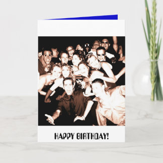 Was tun Sie mit Ihrem Leben? , GLÜCKLICHE GEBURT… Karte