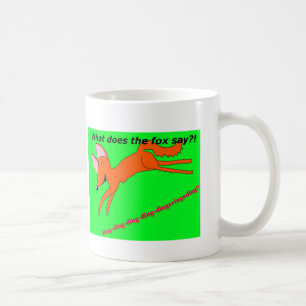 Was tut der Fuchs sagen? Kaffeetasse