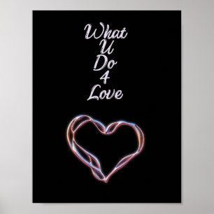 Was U 4 Lieben tun Poster