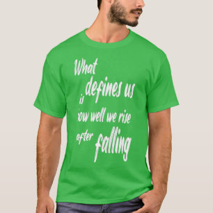Was uns bestimmt, wie gut wir nach dem Fallen aufs T-Shirt