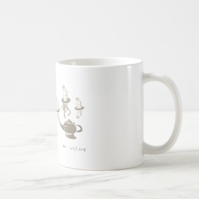 Was unter Meerkats Kaffeetasse (Rechts)