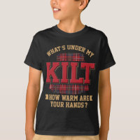 Was unter meinem Kilt ist, wie warm Ihre Hände sin