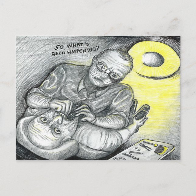 Was war Ereignis Postkarte (Vorderseite)