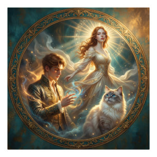 Was wäre, wenn dein Haustier ein Mensch wäre Foto- Fotodruck