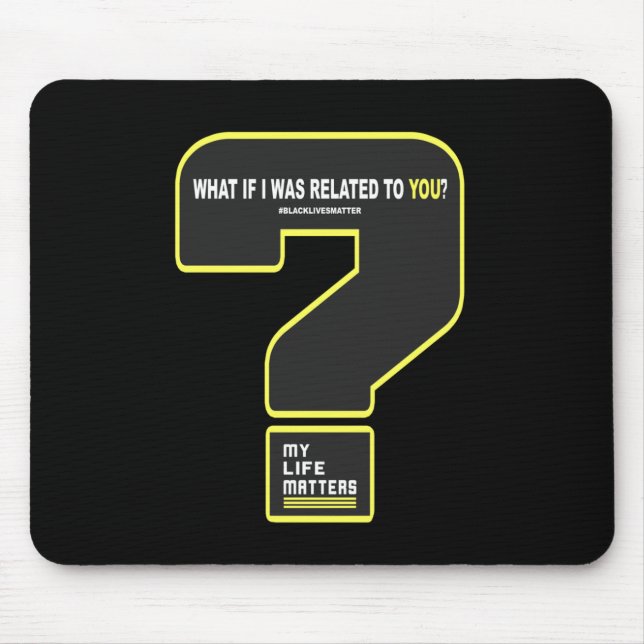 Was wäre, wenn ich in Beziehung zu dir stehe #myli Mousepad (Vorne)