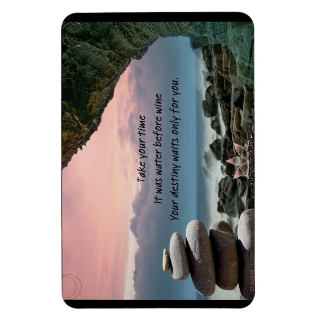 Was wartet auf einem flexiblen Foto-Magnet Magnet (Vertikal)