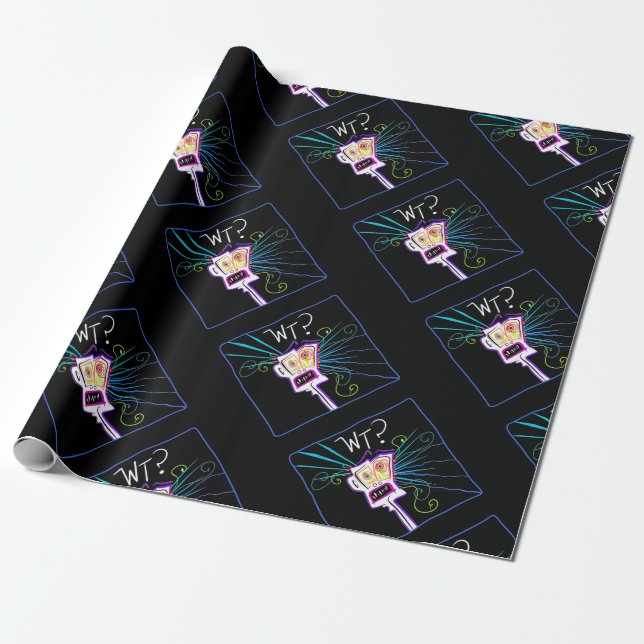 Was? - WELCHE ? EMOJI Meemogie Geschenkpapier (Ungerollt)