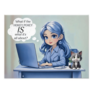 Was, wenn der Hokey-Schlüssel ist, worum es geht? Fotodruck