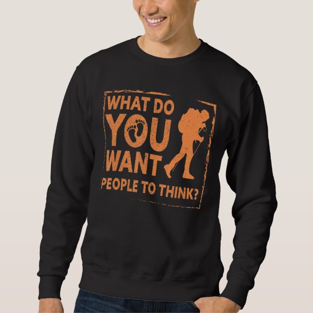 Was Will man Menschen, an das Erdbeben von Barefoo Sweatshirt (Vorderseite)