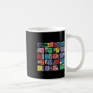 Was wir aus dem Schwarzen Geschichtsaufkleber lern Kaffeetasse