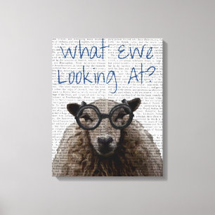 Was wir sehen leinwanddruck