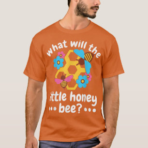 Was wird Baby Bee Gender Reveal Boy Honey Bee The T-Shirt