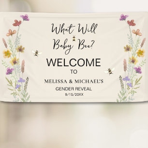 Was wird Baby Bee Geschlecht Enthüllung Banner