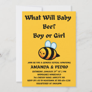 Was Wird Baby Bee Geschlechtsenthüllungsfeier Einl