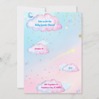 Was wird Baby sein? Einladung