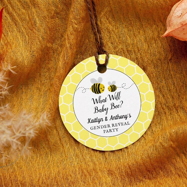 Was wird Baby sein? Party Geschenkanhänger (Von Creator hochgeladen)