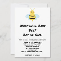 Was wird das Baby Bee Geschlecht zeigen Party