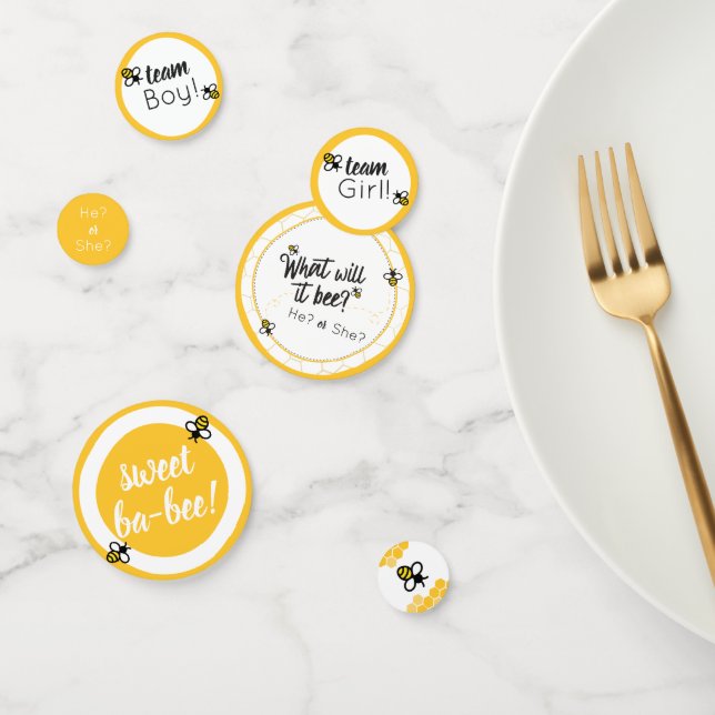 Was wird das sein? Tabelle mit dem Geschlecht der  Konfetti (Gruppe)