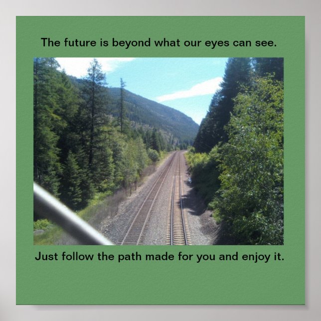 WAS WIRD DIE ZUKUNFT BRINGEN? POSTER (Vorne)