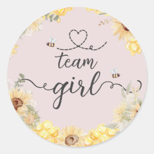 Was wird ein Zeichen für Geschlechteroffenbarung s Runder Aufkleber