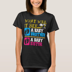 Was wird es ein kleiner Bruder oder eine kleine Sc T-Shirt