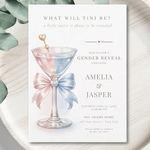 Was wird Tini bei der einfachen Geschlechtsenthüll Einladung