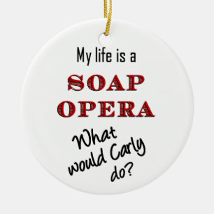 Was würde Carly tun? Verzierung Keramikornament