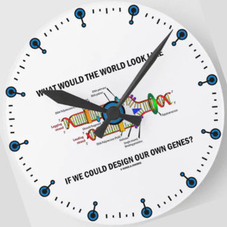 Was würde das Weltblick-Gleiche unsere Gene Runde Wanduhr