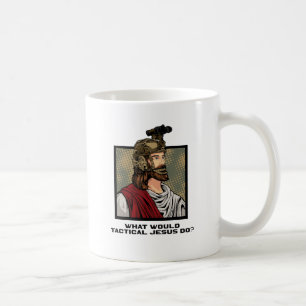 Was würde der taktische Jesus tun? Kaffeetasse